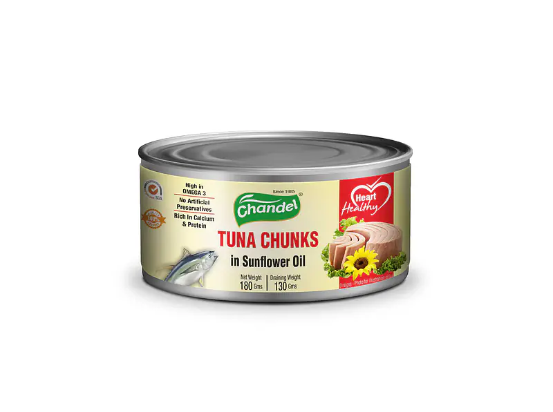 Tuna Chunks In Sunflower Oil - Master