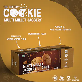 Multimillet Jaggery Cookies - Master