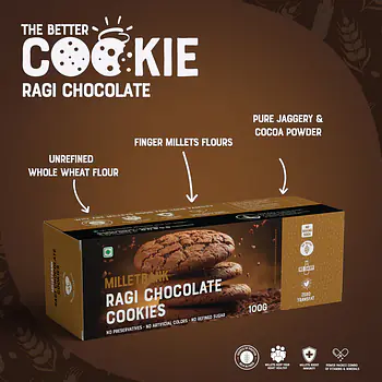 Ragi Chocolate Cookies - Master